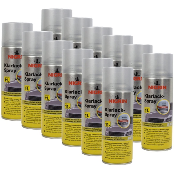 Set 12 Buc Nigrin Spray Lac Protectie 400ML 74116